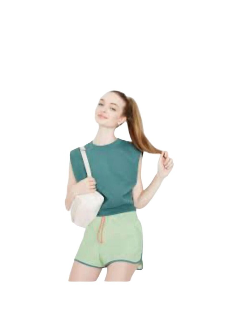 Wild Fable Womens Set Of 2 Lavender Drawstring Shorts Size M Nylon Blend - Picture 1 of 7